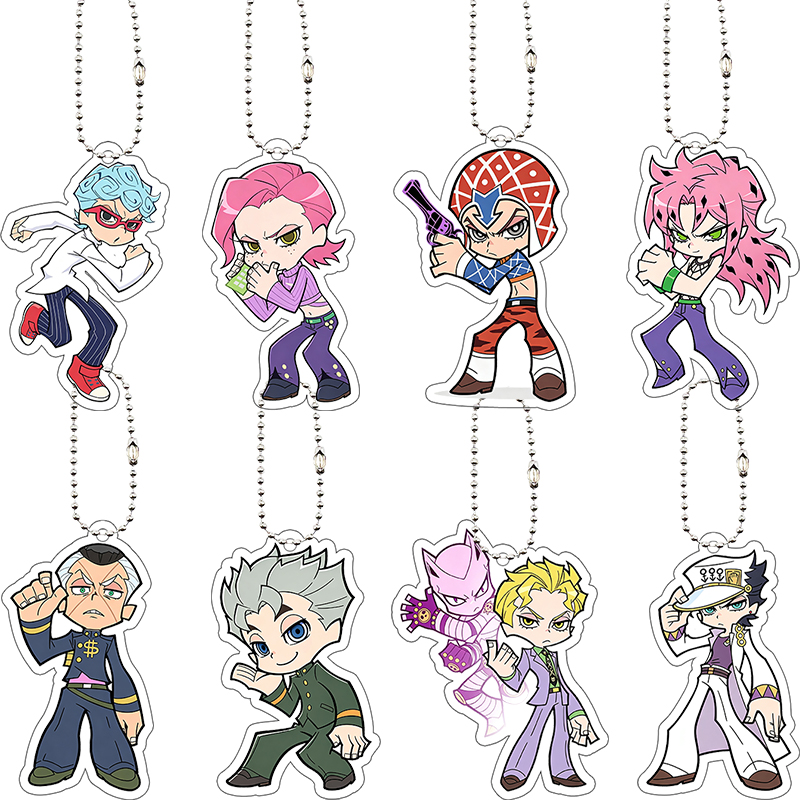 Jewelry Making Ideas - Ghiaccio Melone Diavolo JOJO Acryl-Schlüsselanhänger Schulranzen-Anhänger