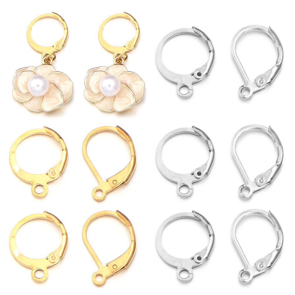 Jewelry Making Articles - 20 teile/los Edelstahl Ohr Haken Runde