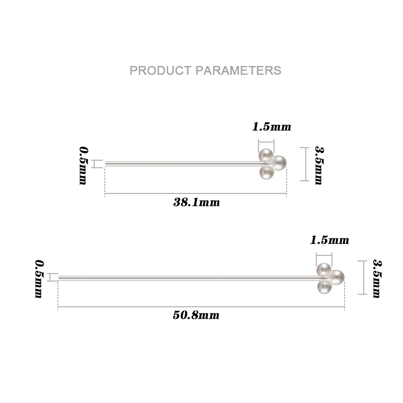 3er-Set Kugelkopfnadeln aus 92 – Jewelry Making Silver Bewertung und Preis