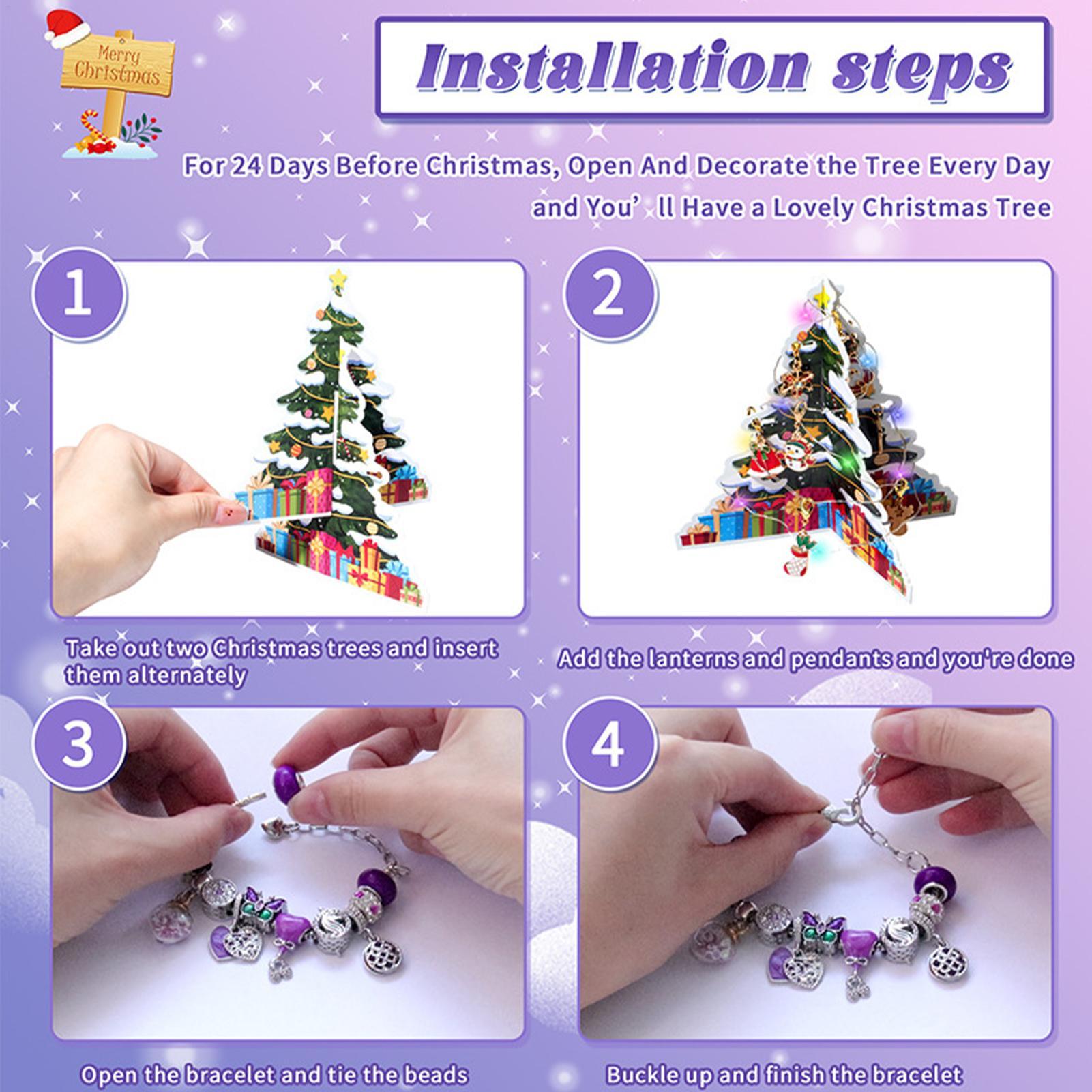24 Tage Weihnachten Countdown  – Jewelry Making Advent Calendar Bewertung und Preis