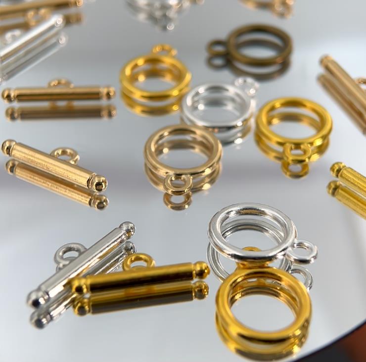 10 Sets/Lot Metall-OT-Verschlü – Jewelry Making Articles Bewertung und Preis