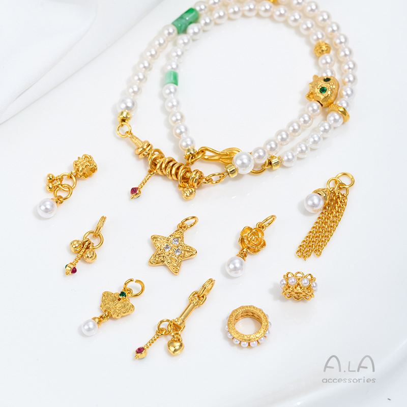 Vietnam Sandgold-Perlenring mi – Jewelry Making Vietnam Bewertung und Preis