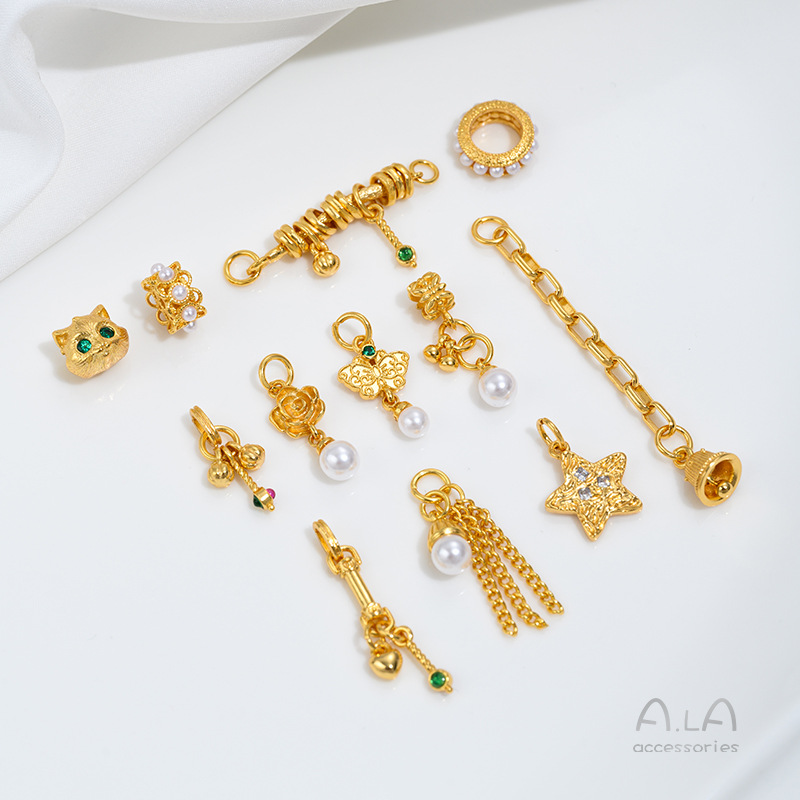 Vietnam Sandgold-Perlenring mi – Jewelry Making Vietnam Bewertung und Preis
