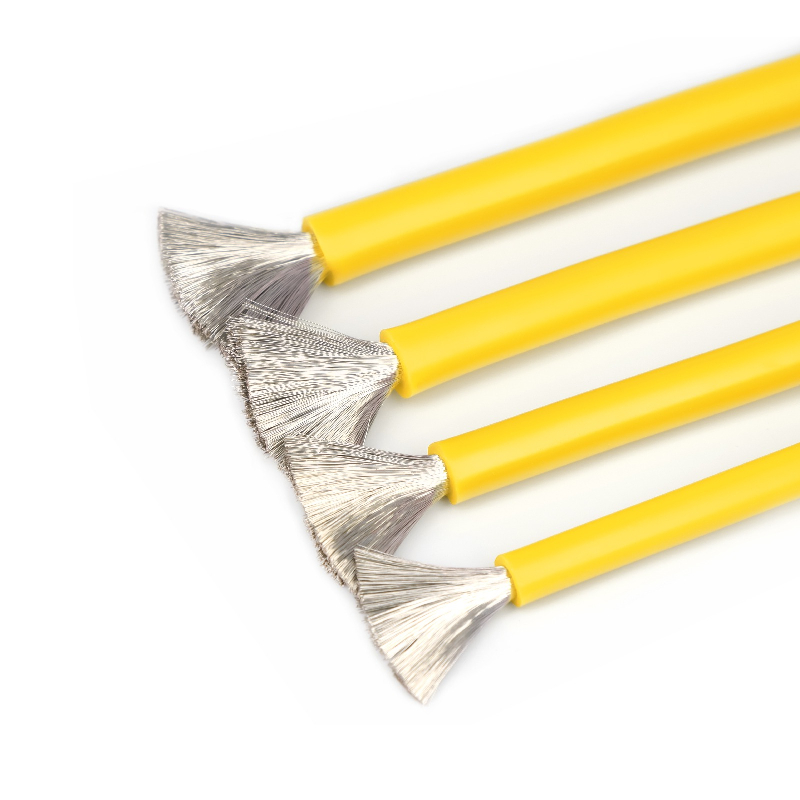 Gelbe weiche Silikonkautschukd – Wire 22 Gauge Copper Bewertung und Preis
