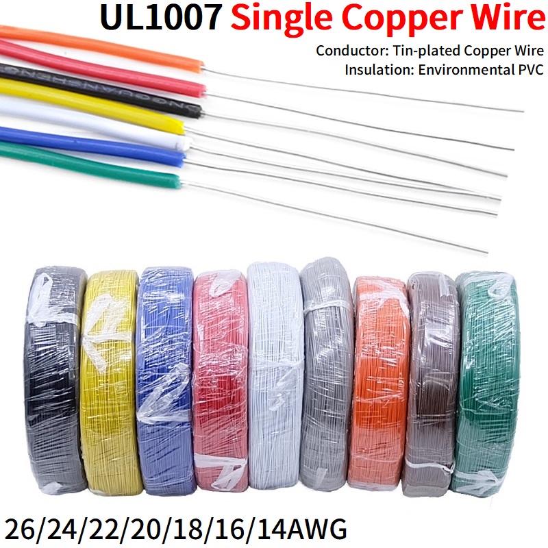 5/20 m einadriger Kupferdraht, – Wire 22 Gauge Copper Bewertung und Preis