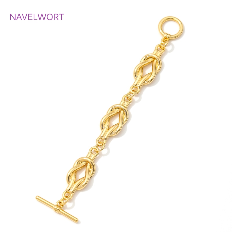 18K vergoldete OT-Verschlüsse, – Jewelry Making Articles Bewertung und Preis