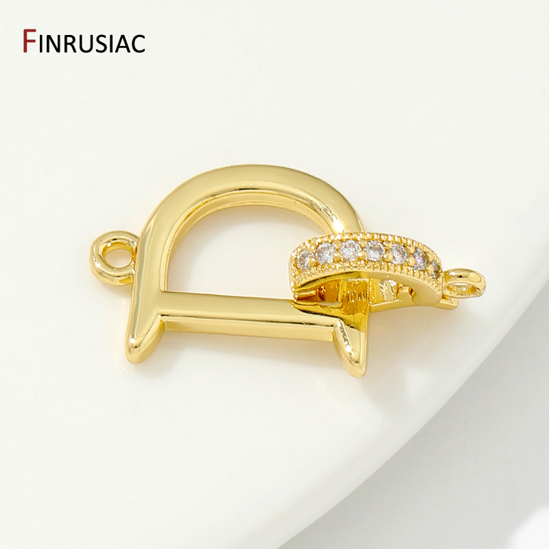 18K vergoldete Messingverschlü – Jewelry Making Articles Bewertung und Preis