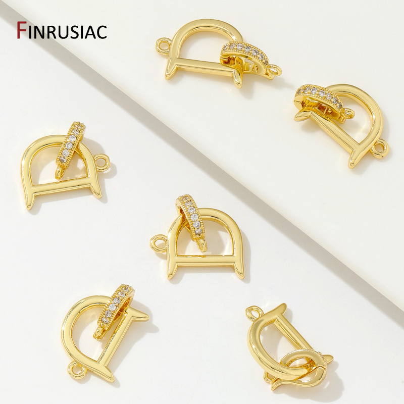 18K vergoldete Messingverschlü – Jewelry Making Articles Bewertung und Preis