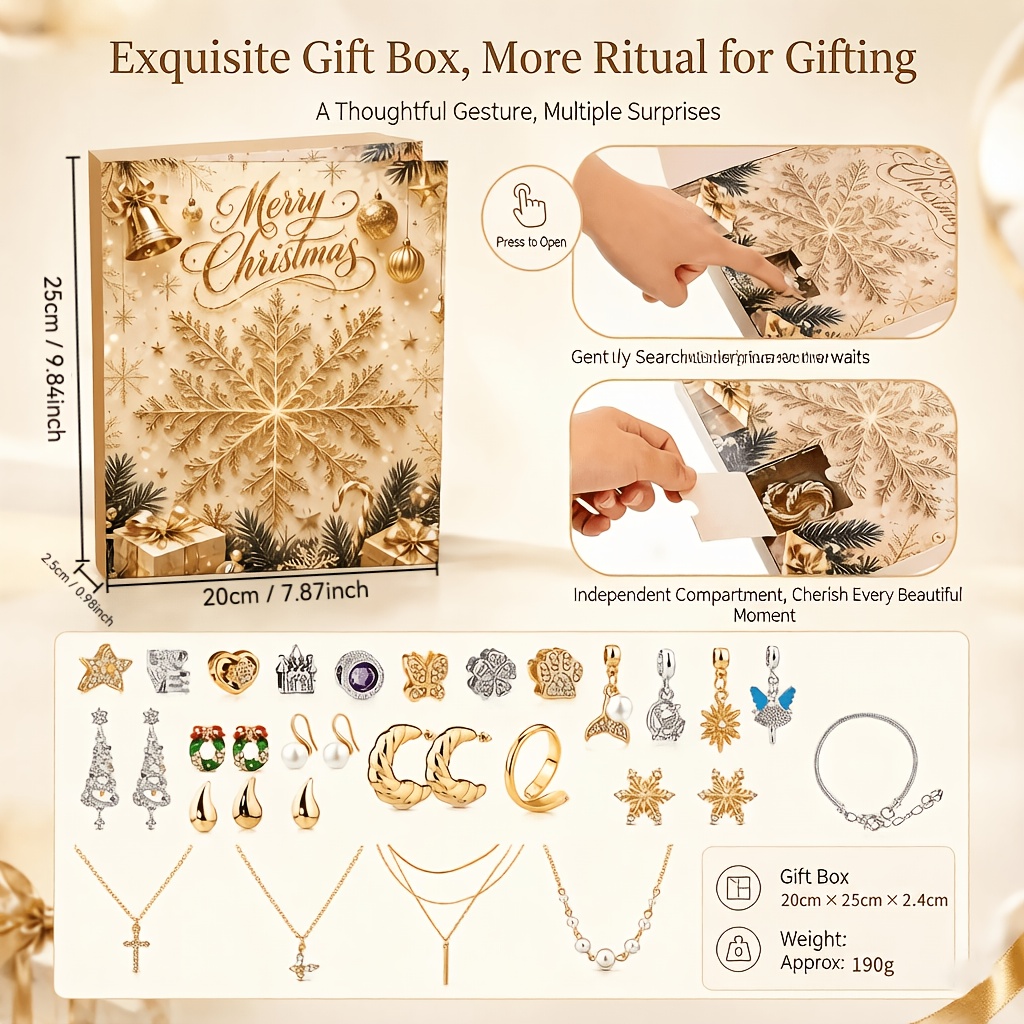 24-teiliges Adventskalender DI – Jewelry Making Advent Calendar Bewertung und Preis