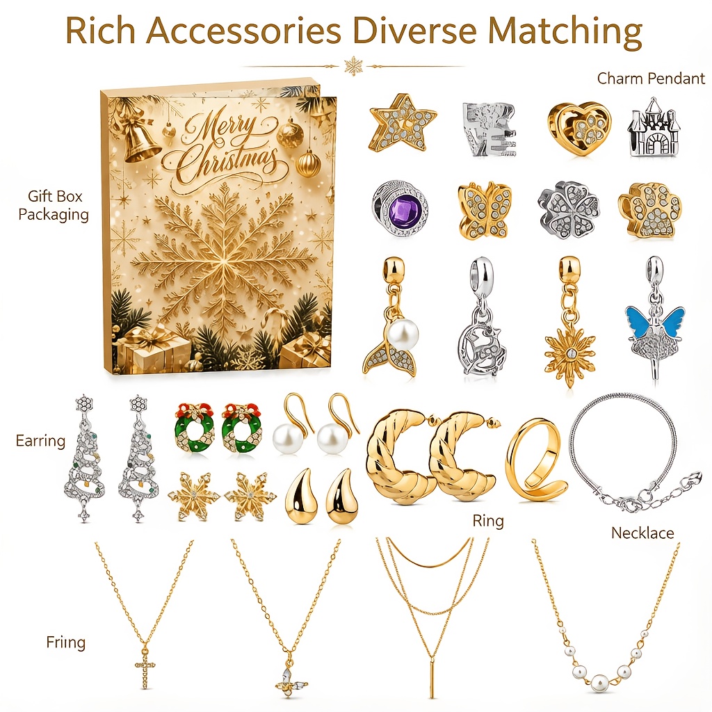 24-teiliges Adventskalender DI – Jewelry Making Advent Calendar Bewertung und Preis