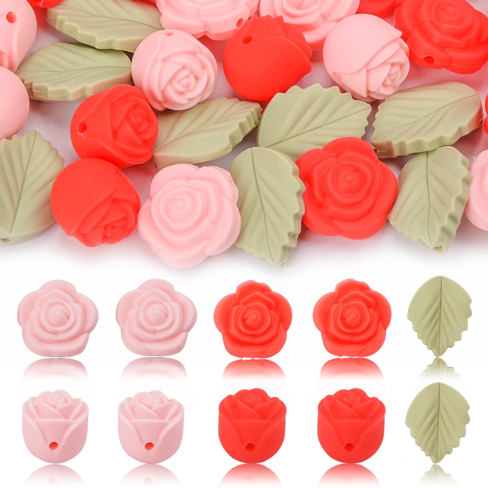 Lofca 30pcs Rose Silikon Perle – Jewelry Making 3 Year Old Bewertung und Preis