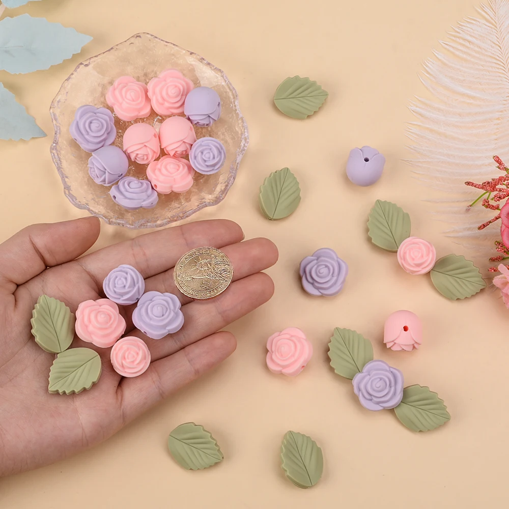 Lofca 30pcs Rose Silikon Perle – Jewelry Making 3 Year Old Bewertung und Preis