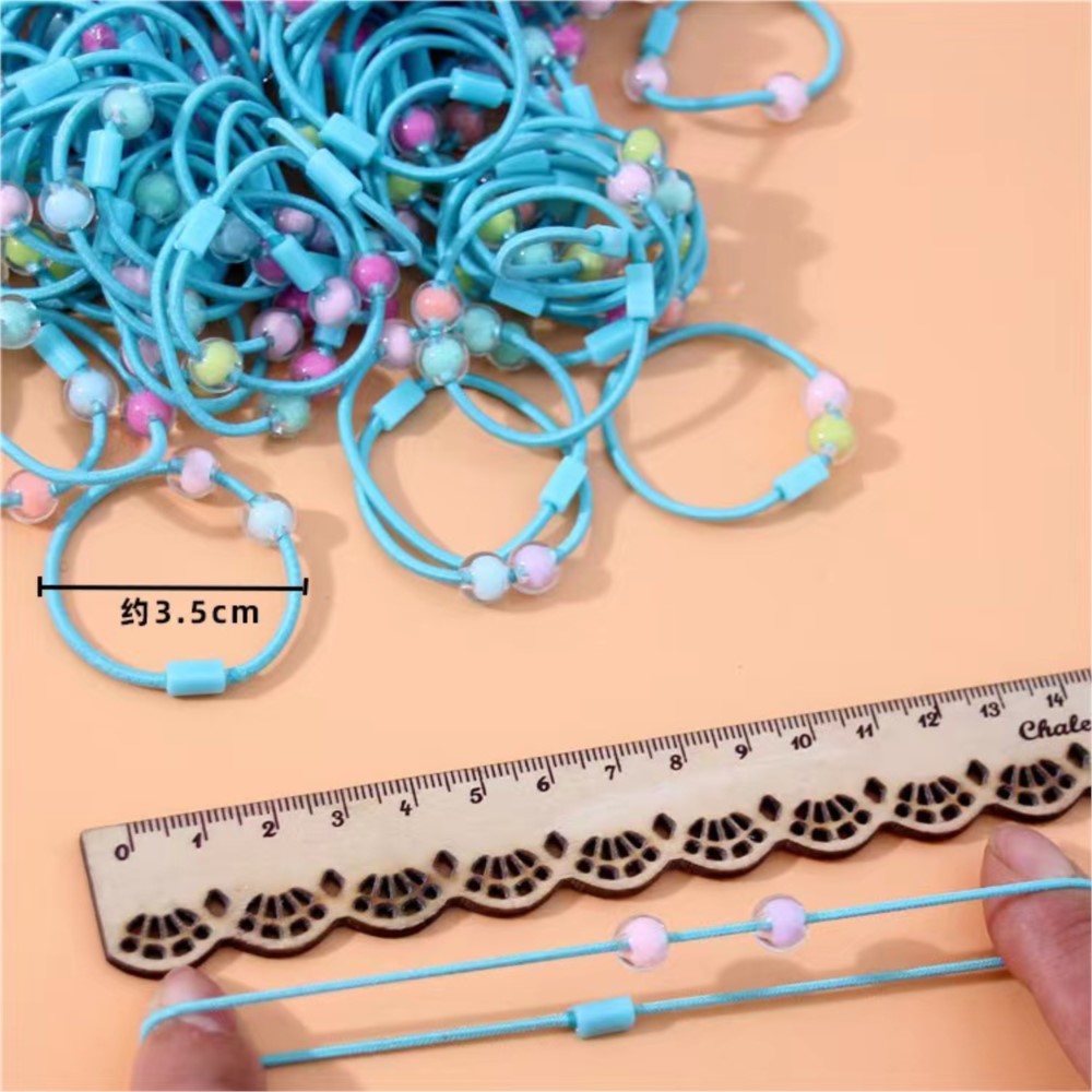 50 Stück süße elastische Haarg – Jewelry Making 3 Year Old Bewertung und Preis