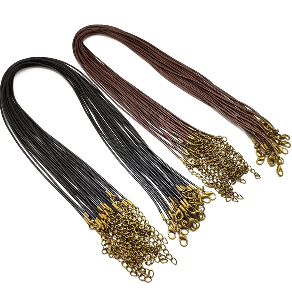 20 Stück 45 cm braun gewachste – Jewelry Making Wax Bewertung und Preis