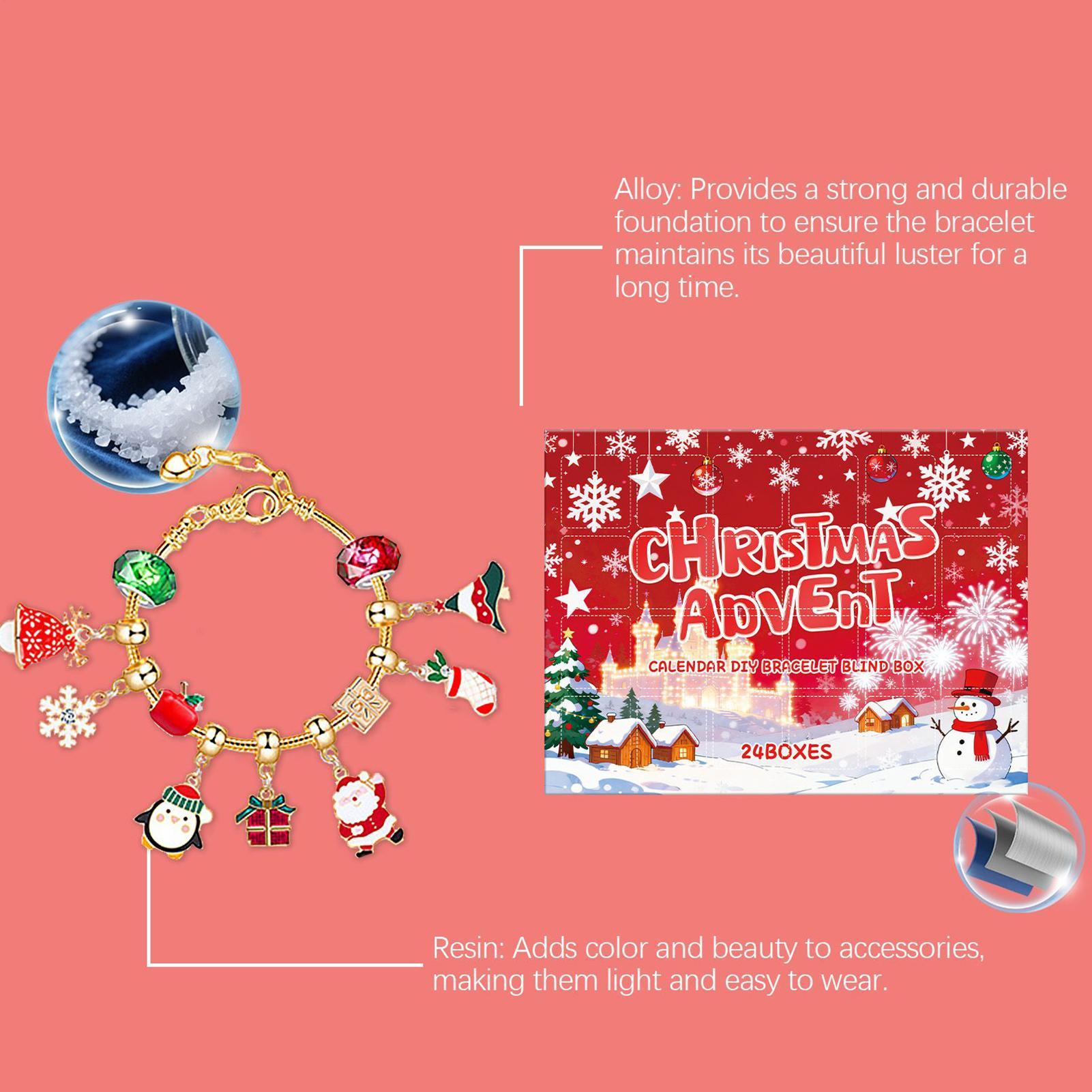 Schmuckkalender Advent 24 Tage – Jewelry Making Advent Calendar Bewertung und Preis