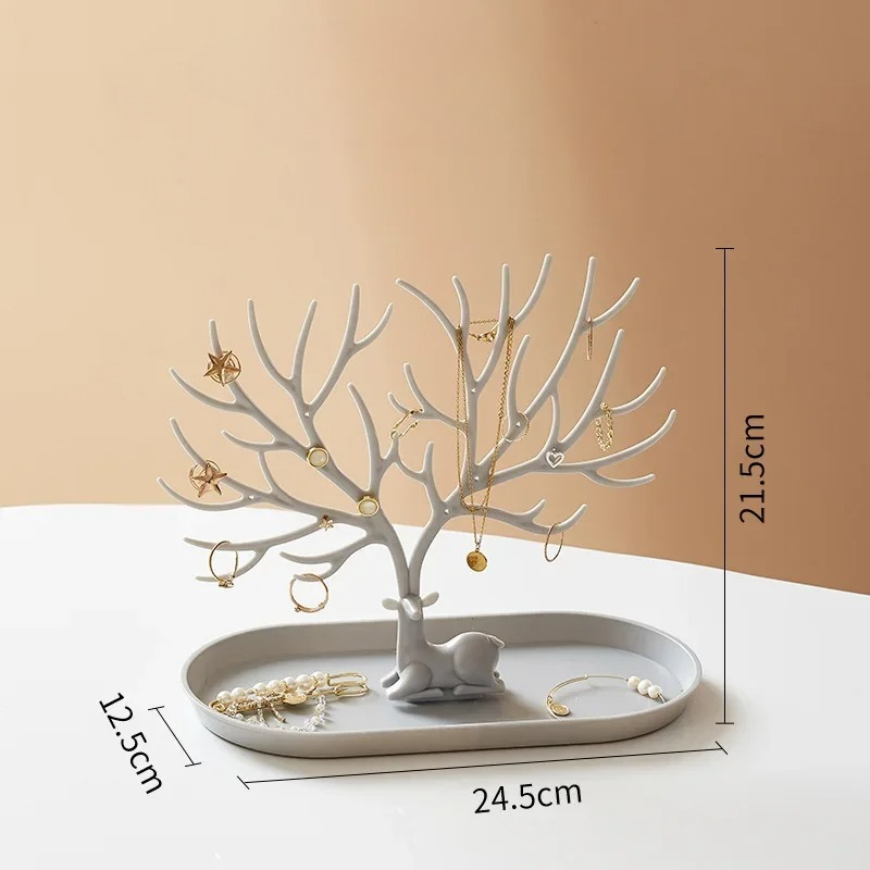 Geweih-Schmuckständer, Aufbewa – Jewelry Making Table Bewertung und Preis