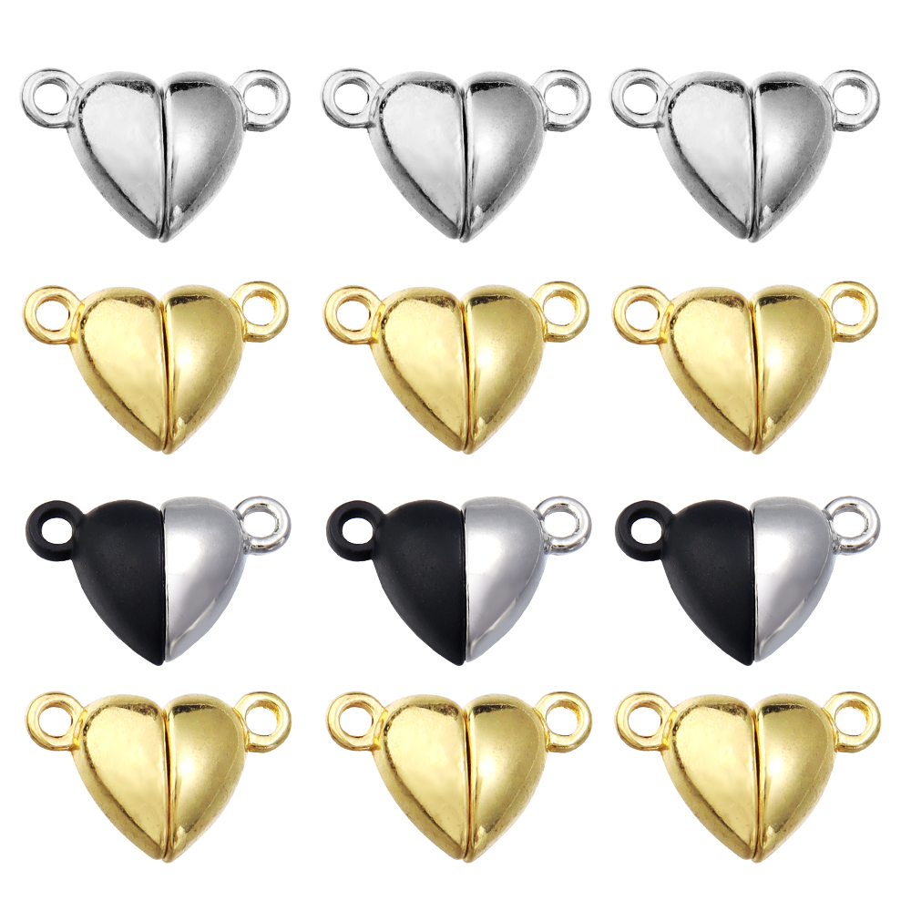 5 Stück/Set Legierung Herzförm – Jewelry Making Articles Bewertung und Preis
