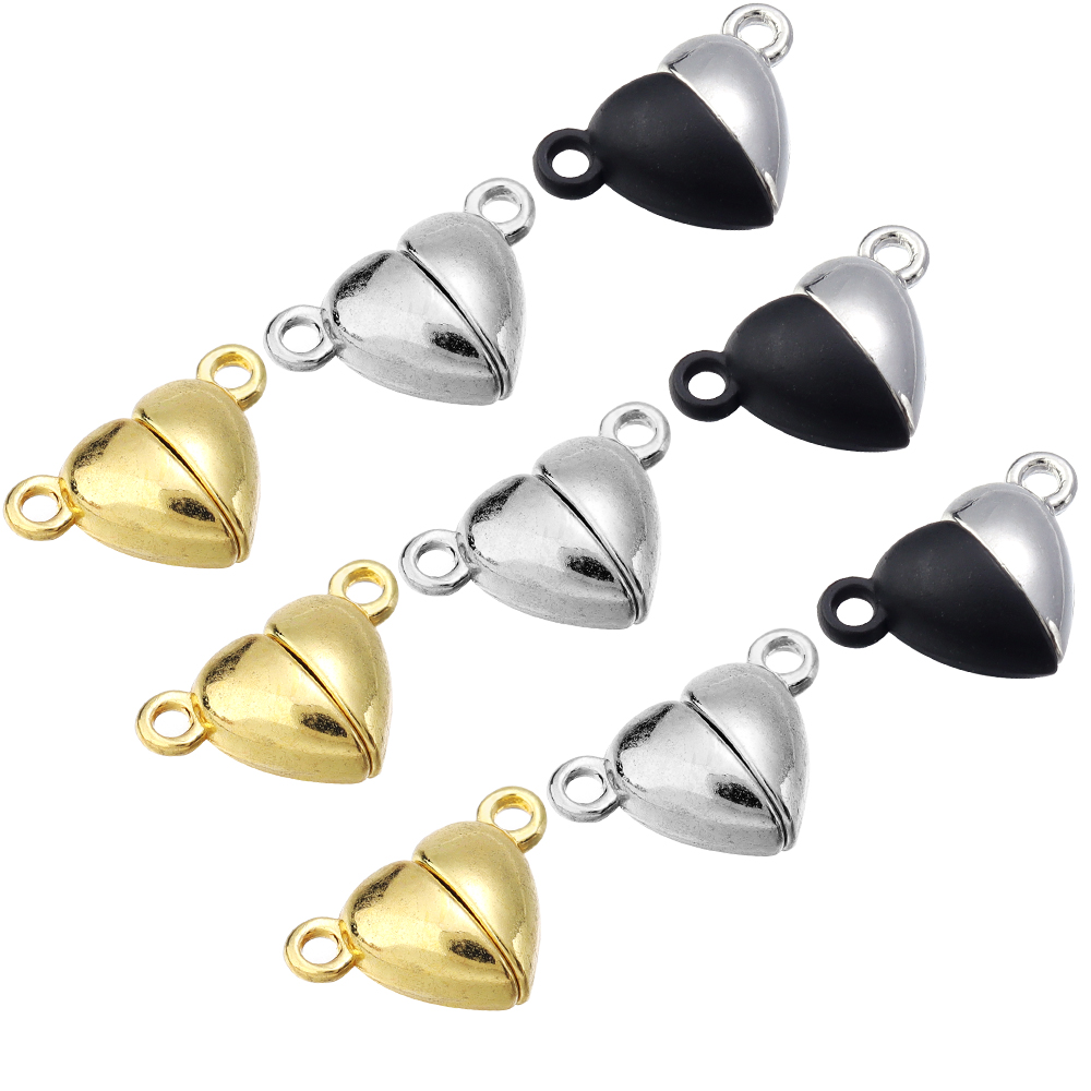 5 Stück/Set Legierung Herzförm – Jewelry Making Articles Bewertung und Preis