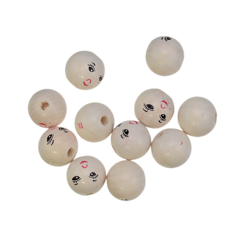 20/50PCs Lächelndes Gesicht Ho – Jewelry Making 3 Year Old Bewertung und Preis