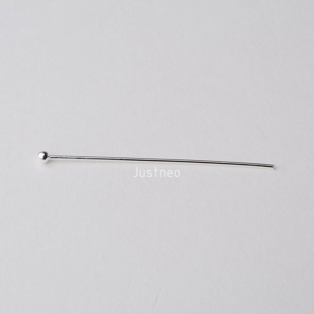 925er Sterlingsilber-Kugelkopf – Jewelry Making Silver Bewertung und Preis