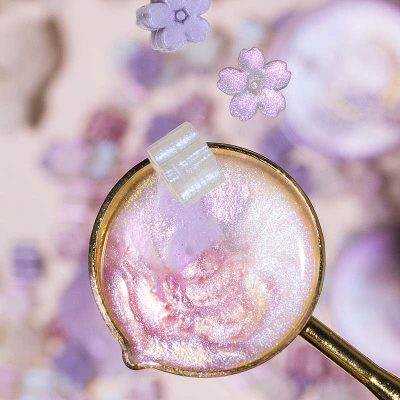 Gemischte Farbe Glitter Sakura – Jewelry Making Wax Bewertung und Preis