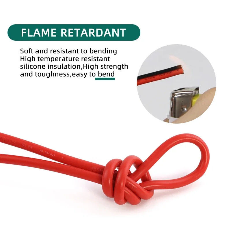 Weiße flexible Silikonkautschu – Wire 22 Gauge Copper Bewertung und Preis