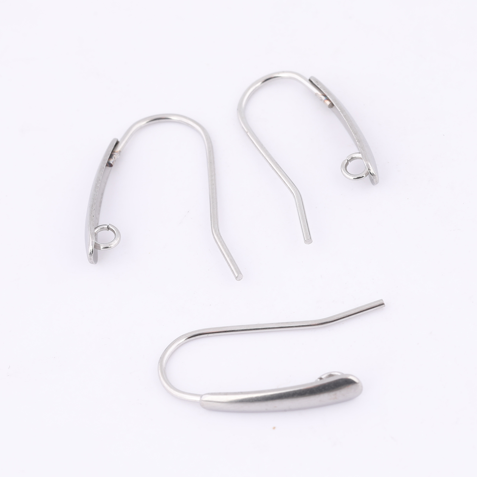 40 Stück Edelstahl-Ohrringhake – Jewelry Making Articles Bewertung und Preis