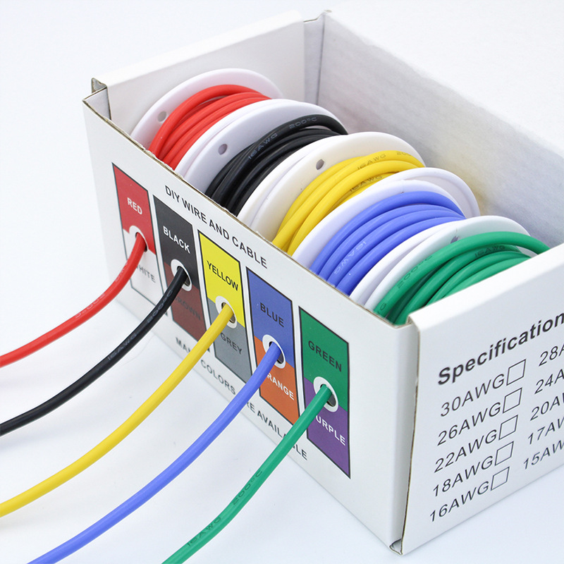 20–24 AWG Elektrodraht, flexib – Wire 22 Gauge Copper Bewertung und Preis