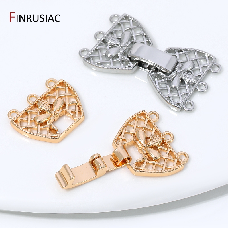 14K Vergoldeter Messing 3-Reih – Jewelry Making Articles Bewertung und Preis