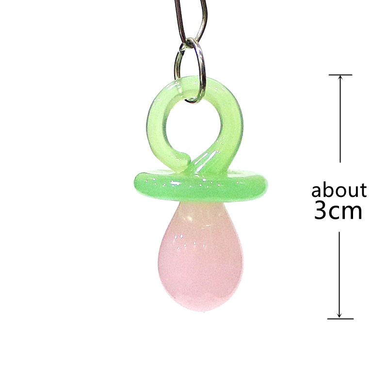 Miniatur Glas Schnuller Charme – Jewelry Making 3 Year Old Bewertung und Preis